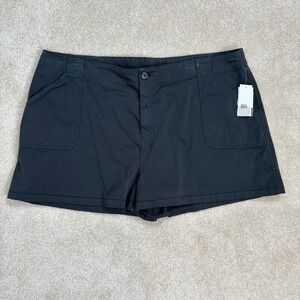 BP. Women's Size 20 Black Shorts Casual Lightweight Utility Style New